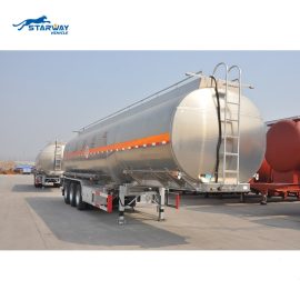 45CBM Aluminum Alloy Tanker Semi Trailer
