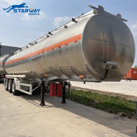 3 Axles Vegetable Oil Tanker Semi Trailer