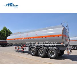 3 Axles 50000 Liters Alcohol Tanker Semi Trailer