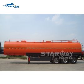 3 Axles 60000 Liters Kerosene Tanker Semi Trailer